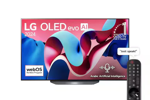 LG C4 77″ 4K OLED Evo AI Smart TV