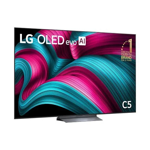 LG OLED77C56LA – 77 Inch 4K OLED Smart TV With AI Α9 Gen8