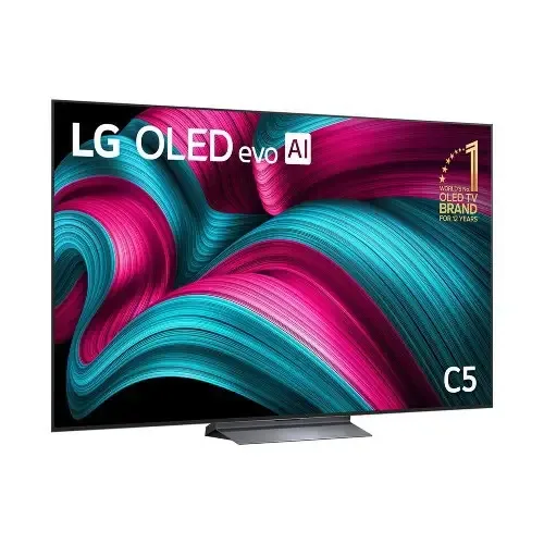 LG 83 inch OLED evo AI C5 4K 144Hz Smart TV AI Magic remote webOS25 2025 OLED83C56LA