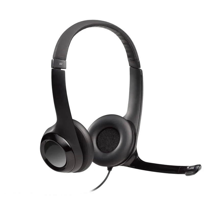 Logitech H390 Wired USB Headset, Stereo Headphones