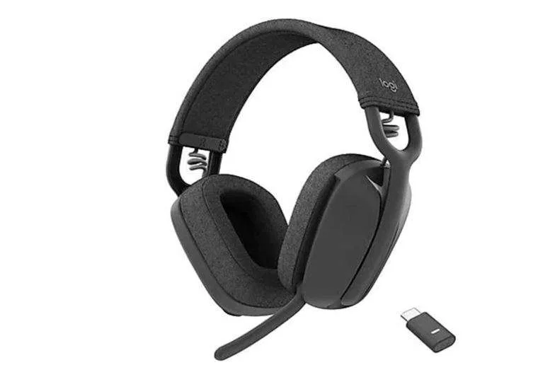 Logitech Zone Vibe Wireless and Bluetooth Over-the-ear Headphones – Graphite – 981-001199