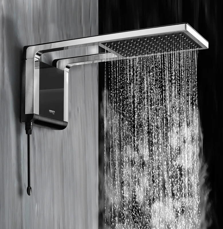 Lorenzetti Acqua Storm Black/Chrome Showerhead