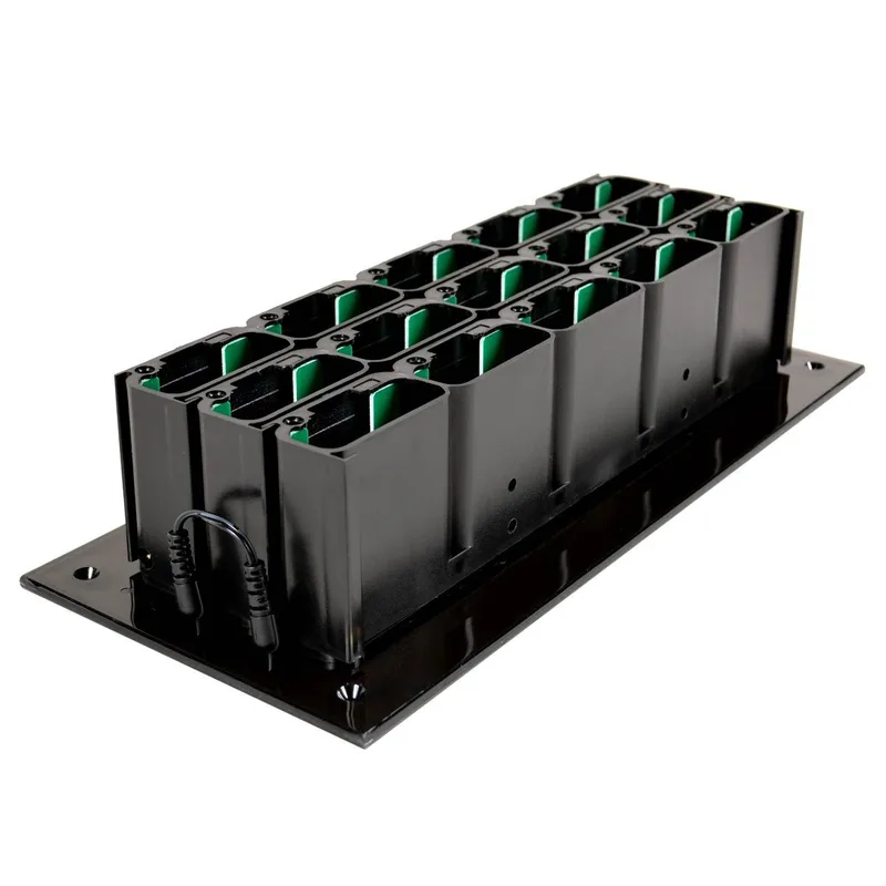 Staff Pager Charger with 15 Slots by Long Range Systems (Model CH-R11-15-HC)