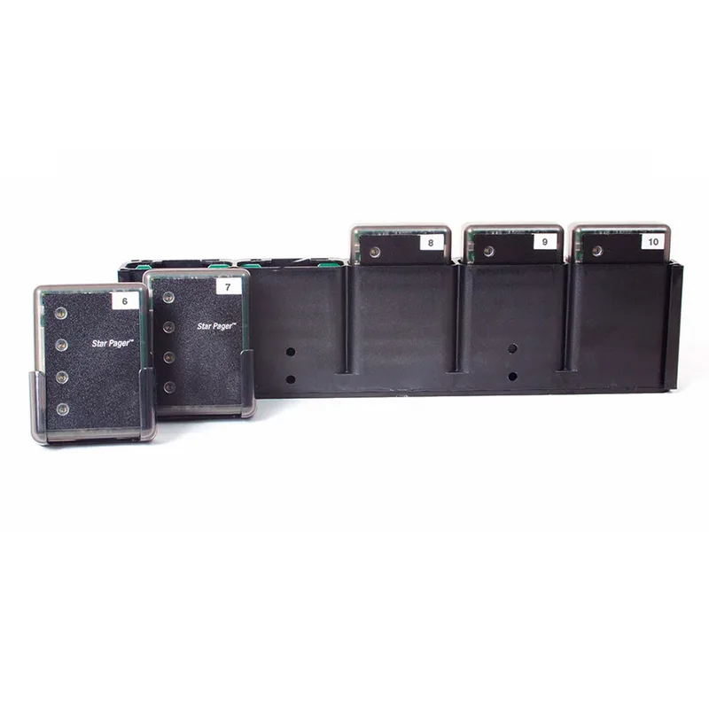 Staff Pager Expansion Kit with Five Pagers by Long Range Systems (Model ADD-STAFF6-10)