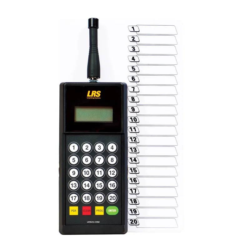 Staff Pager Transmitter EZ (Model TX-9560EZ) by Long Range Systems