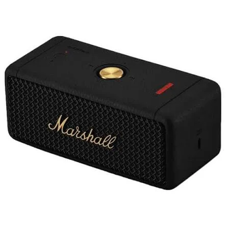 Marshall Emberton II Bluetooth Portable Speaker Black & Brass