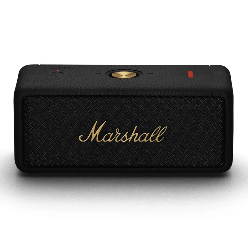 Marshall Emberton II Portable Bluetooth Speaker – Black & Brass
