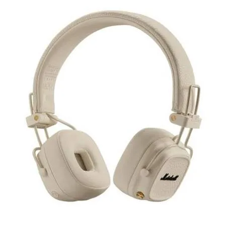 Marshall Major V Bluetooth Wireless Headphones Cream