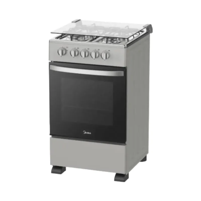 Midea Gas Oven with 4 Gas Burners 50*60 Black(50TMG4G082-S)