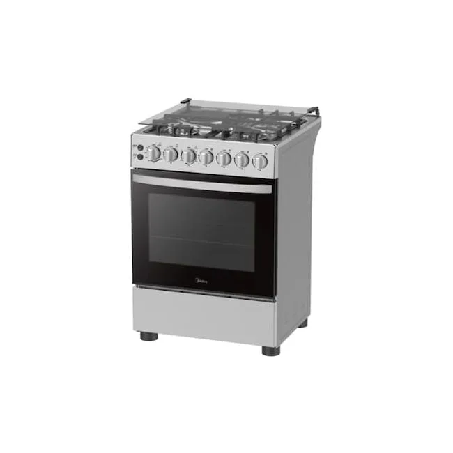 Midea 60*60- 3Gas + 1 Electric Standing Cooker With Electric Oven 60E3G1H4FT-SL