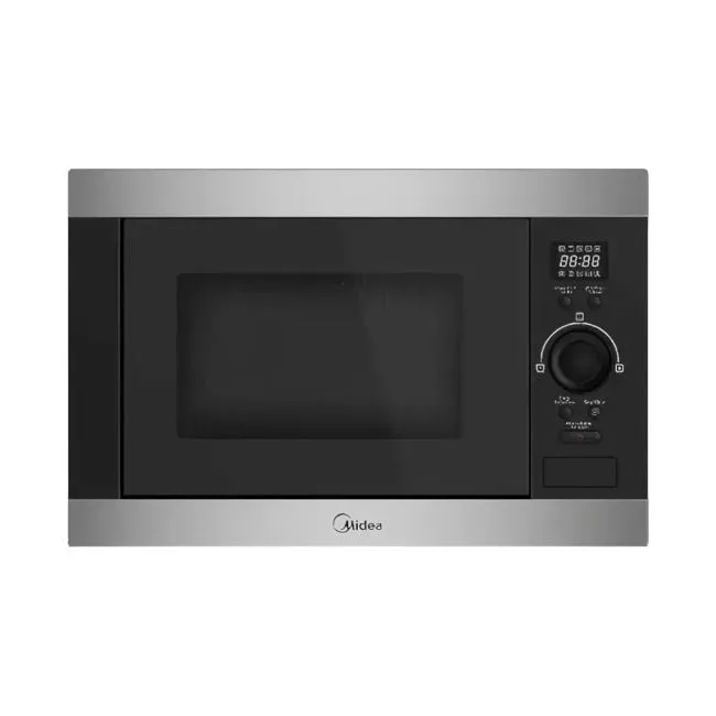 Midea AG925BVE-SS 25L 900W Built-In Microwave Oven – Efficient built-in microwave that delivers fast and even heating for convenient everyday cooking