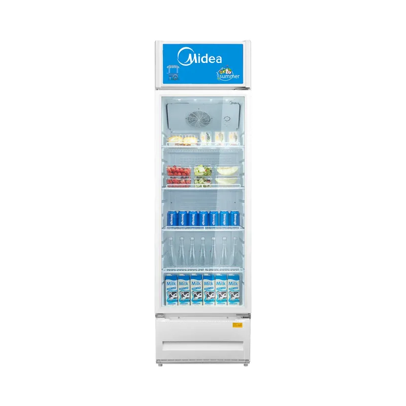 Midea Upright Display Fridge 309 L Beverage Cooler -MDRZ432FZG21