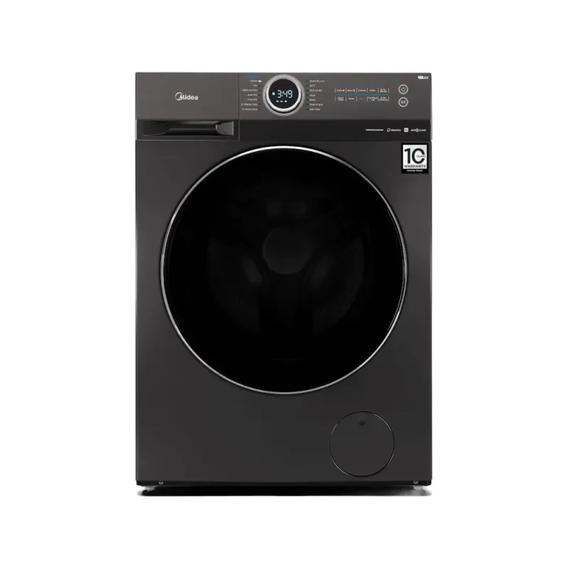 Midea 12/8kg Titanium Color Front Load Washer Dryer MF200D120WB/T