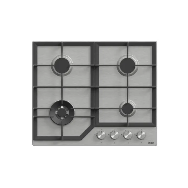 Mika MGH61404FXW 60cm Built In Gas Hob