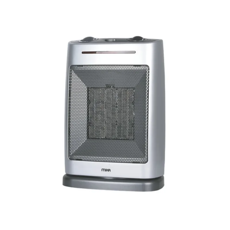 MIKA MH201 Ceramic Heater, 1000W - 1500W, Silver