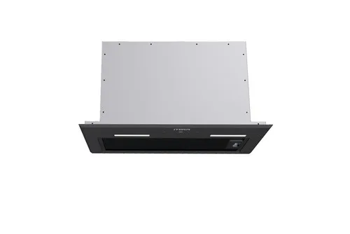 MIKA Under Cabinet Recessed Hood, 52cm, 630 m³/h, Touch Control, Black Glass MHR674TGB