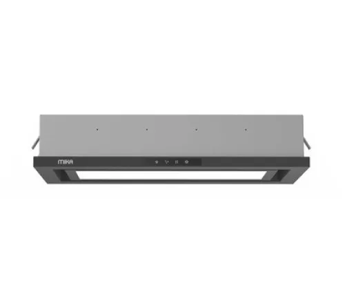 MIKA Under Cabinet Recessed Hood, 90cm, 709 m³/h, Touch Control, Black Glass MHR972TB