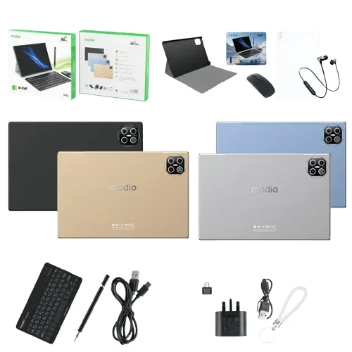 Modio M36 Tablet – 12GB RAM, 512GB ROM