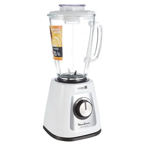 700W, 1.75Ltr Moulinex Blendforce Glass Blender LM435127 with Grinder & Grayer