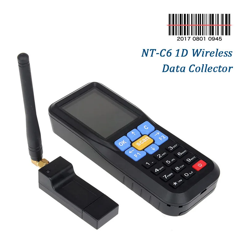 NT-C6 1D Wireless Barcode Scanner