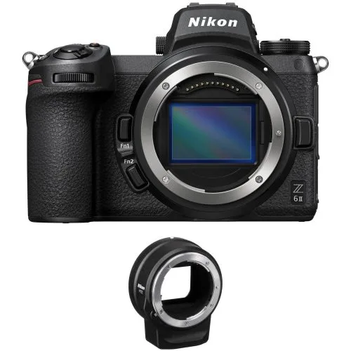 Nikon Z6 II Mirrorless Digital Camera Body with FTZ Adapter