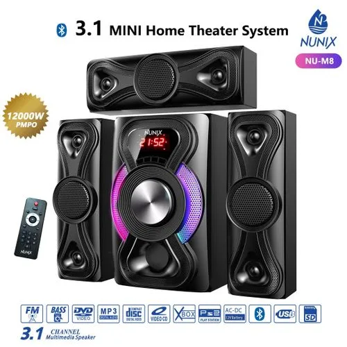 Nunix 3.1Ch MINI Home Theater Speaker System