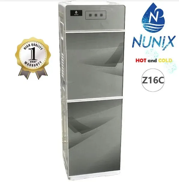 Nunix Z16C Hot And Cold Water Dispense Temperature control, Storage cabinet in bottom, Stainless steel tank