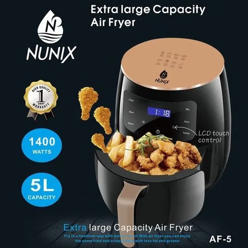 Nunix Extra Large Capacity Healthier Oil Free Airfryer,Fries Maker