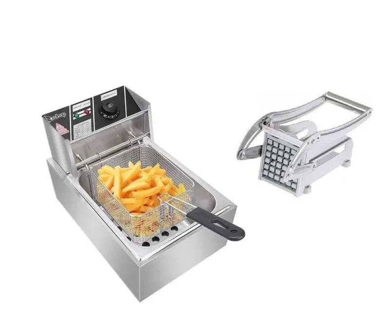 Nunix 6L Deep Fryer With Chips Cutter