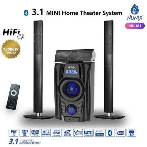 Nunix M1 3.1 CH, Mini Home Theatre System