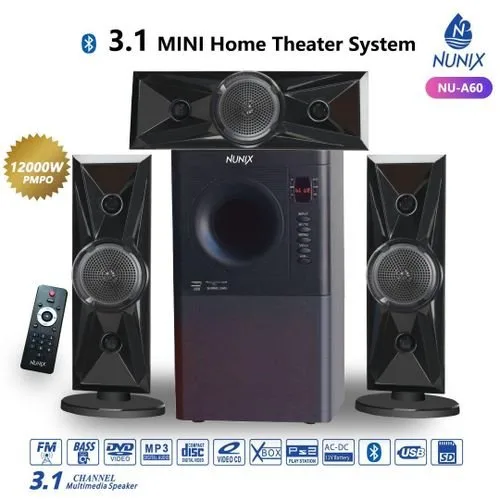 Nunix Nu A60 3.1 Inch Mini Home Theatre System