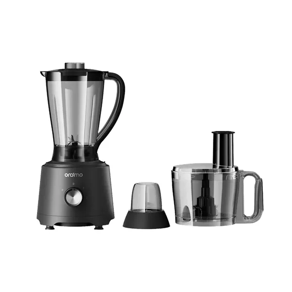 Oraimo OBL-581A 1500W 4-In-1 OmniBlend Multifunctional Blender – High-Power Kitchen Blender with Grinder, Smoothie Maker, Ice Crushing & Durable Jar f