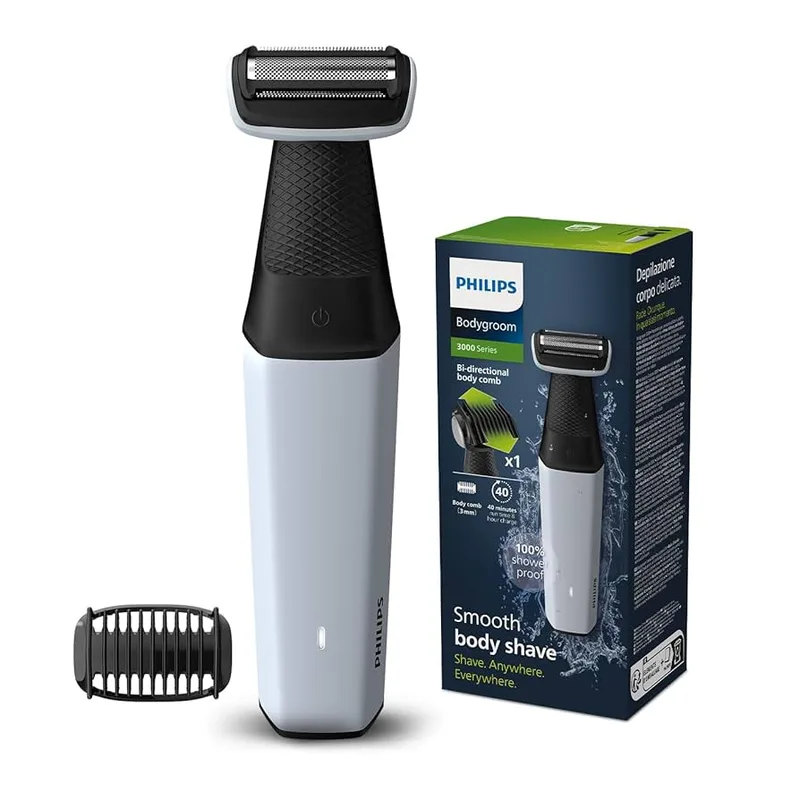 Philips Bodygroom Series 3000 Showerproof Groin & Body Trimmer BG3007/01 Black