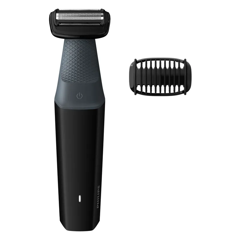 Philips Body Shaver - Dual Pre-Trimmers with Fixed Length Setting for Smooth Full-Body Grooming