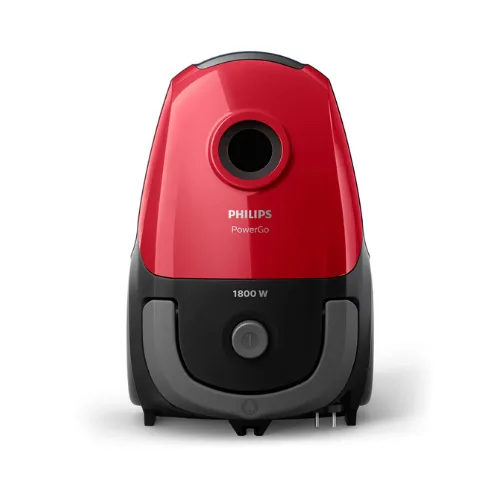 Philips 2000 Series Bagged Vacuum Cleaner FC8293/61 1800W Black & Red