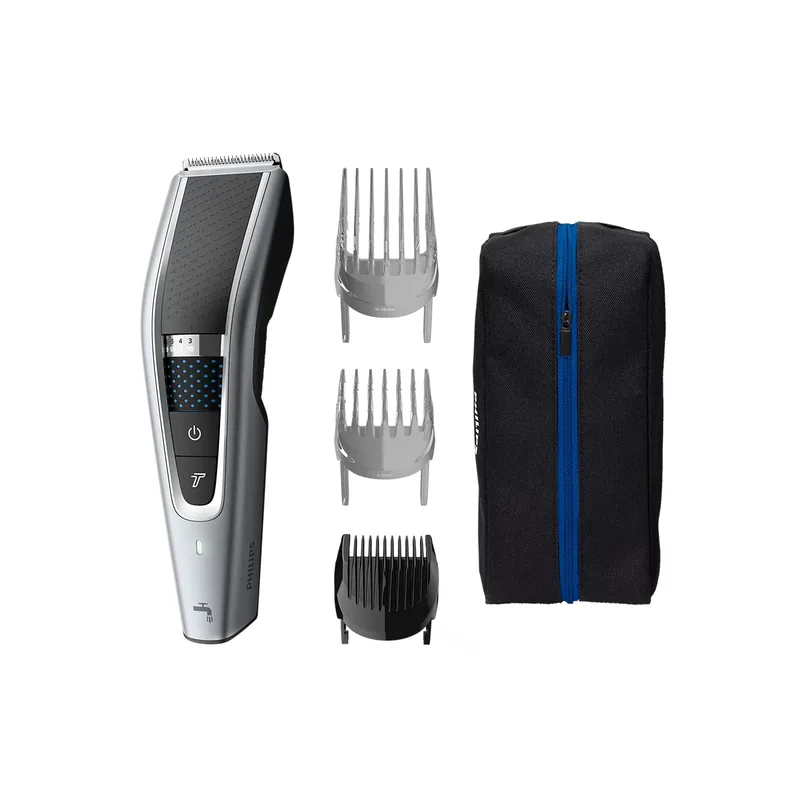 Philips 5000 Series Cordless Hair Clipper - 90 Min Runtime, 28 Length Settings, Trim & Flow Pro, Turbo Mode