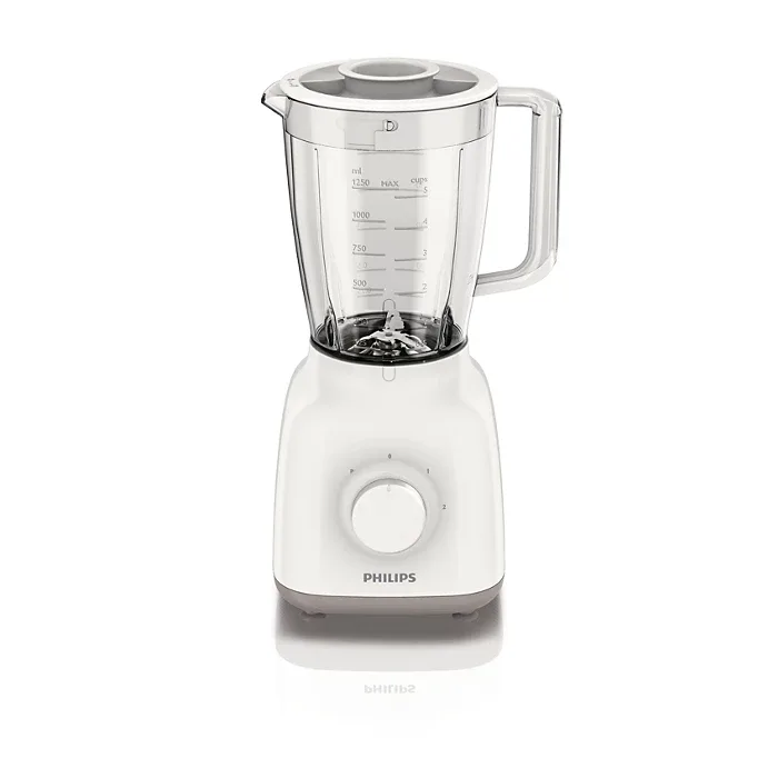 Philips HR2100/00 2-in-1 Blender 450W, 1L with Stainless Steel Blades – Powerful and Durable Blender