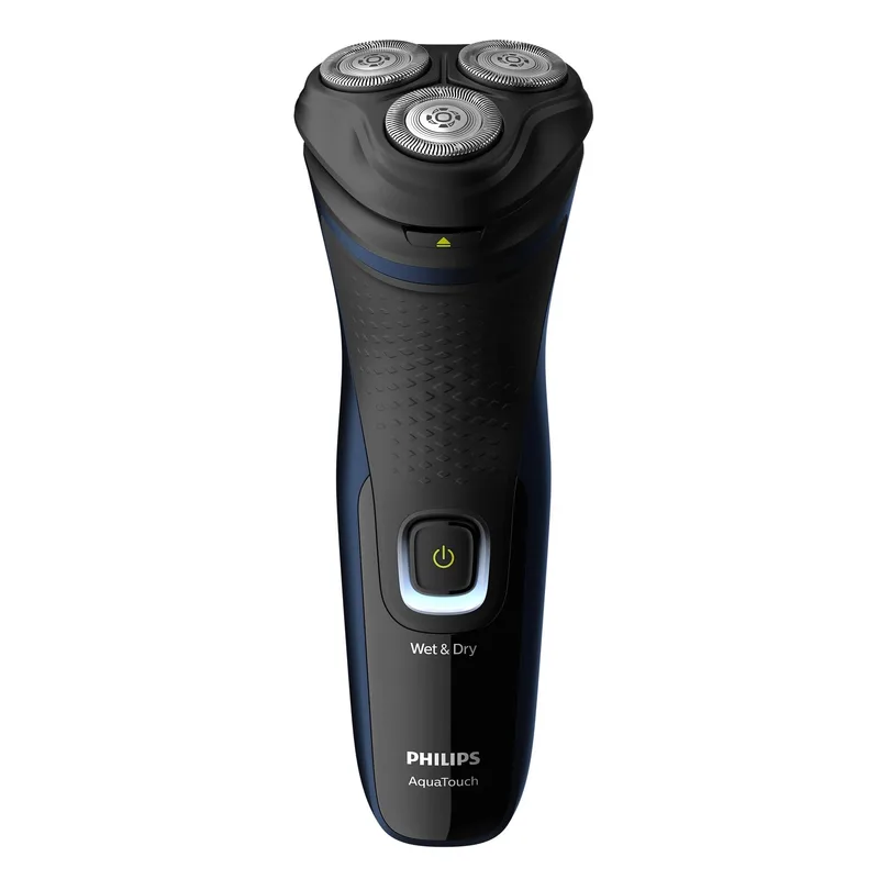 Philips 1000 Series Wet & Dry Electric Shaver - PowerCut Blades, 3D Floating Heads, Anti-Corrosion European Blades