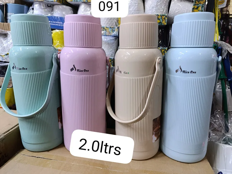 Plastic bodied 2l thermos