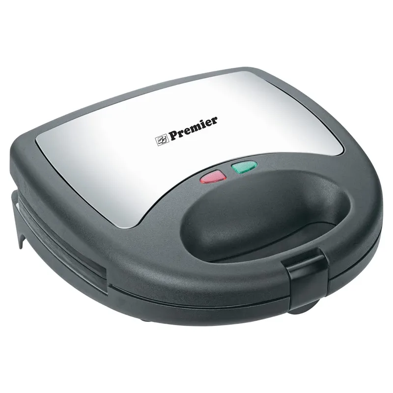 Premeir Premier PM 511 3-in-1 Sandwich Maker – 750W, Non-Stick, Detachable Plates (Toast, Waffle, Grill)