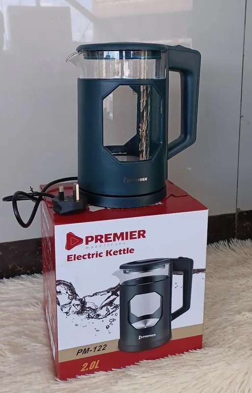 Premier electric kettles Perfect excellent quality Semi glassCapacity ~2 litres