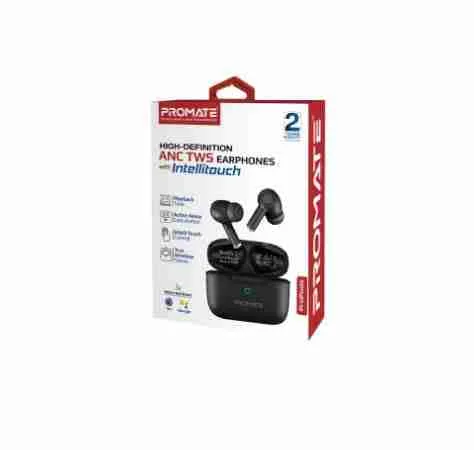 Promate High-Definition Earphones Propods Black / White