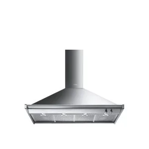 Ramtons EB/615 120CM Stainless Steel Chimney Hood – Extra-Wide Kitchen Ventilation Hood with Powerful Extraction, LED Lighting and Easy-Clean Filters