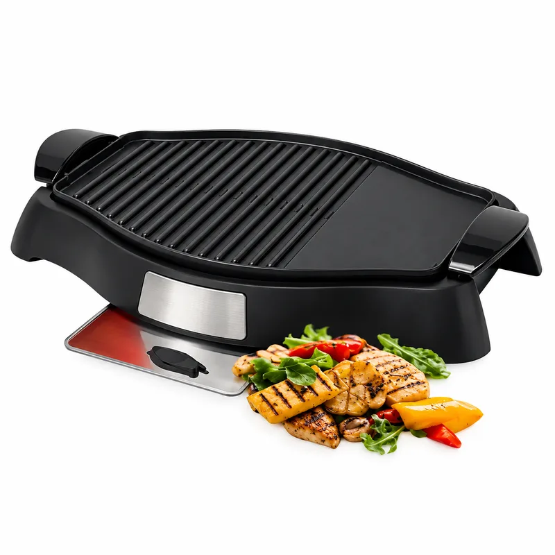Ramtons Contact Grill and Griddle | 2 in 1 Electric Grill