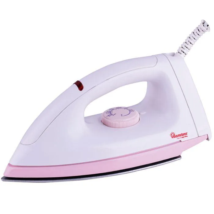 RE/106- Ramtons White and Pink, Dry Iron