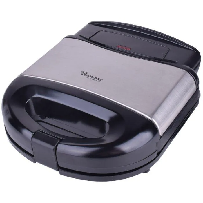 RE/113 – Ramtons Two Slice, Metal Top, Sandwich Toaster