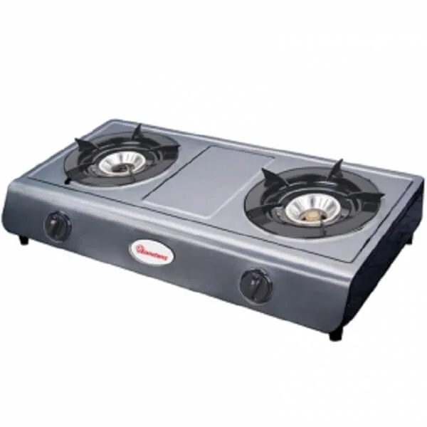 RG/515-Ramtons Stainless Steel, 2 Burner, Gas Cooker