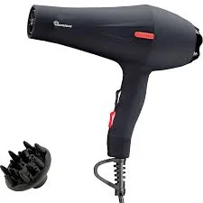 RM/460-Ramtons Black Hair Dryer