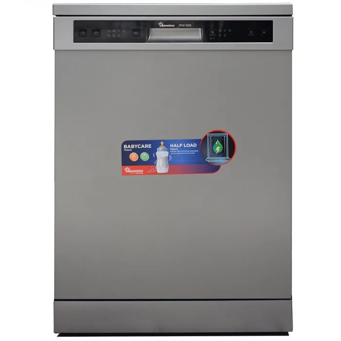 Ramtons Dishwasher 12 Settings, Mar Silver- RW/300