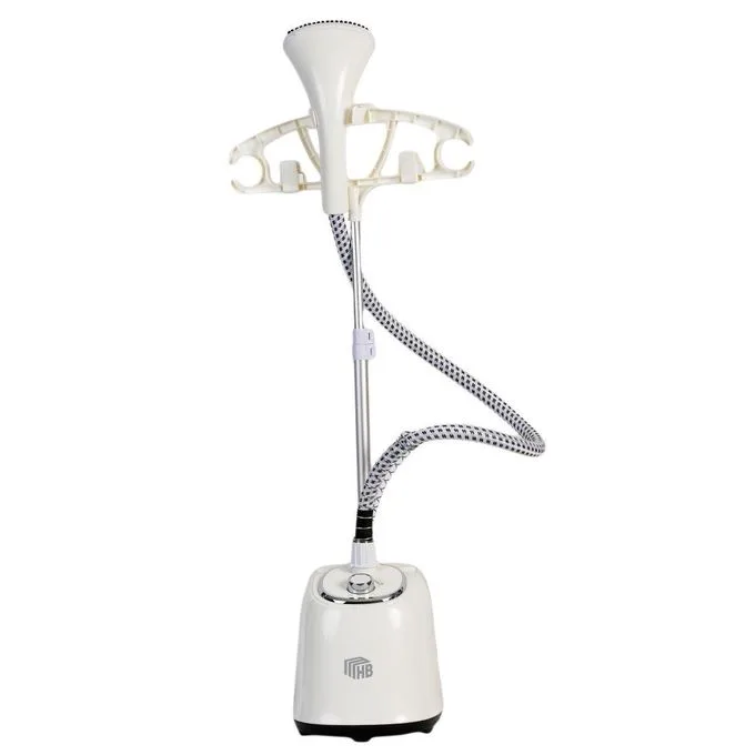 Rebune Standing Garment Steamer 1.6L Upright Clothes Steamer with Continuous Steam and Pole 1800W